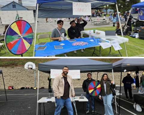 The Campus Connect team visited San Gabriel Academy and Glendale Adventist Academy for their spring festivals to meet with future college students.
